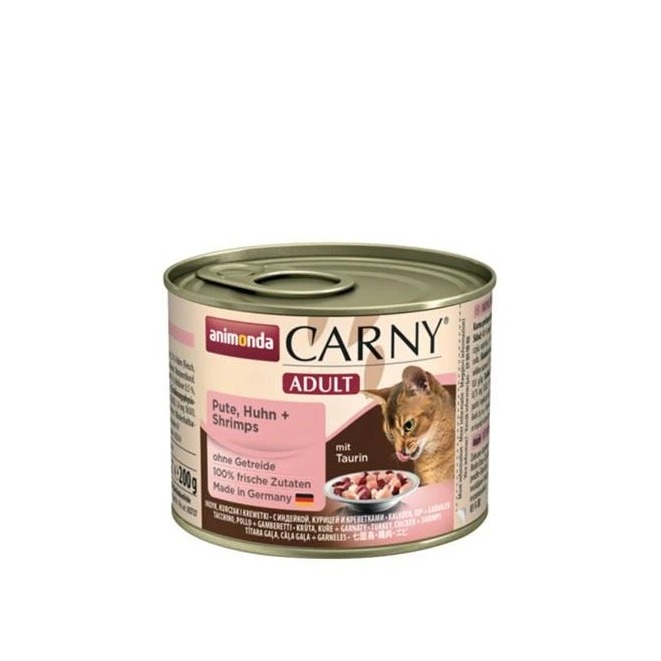 Animonda CARNY® cat Adult hovädzie, morka a krevety bal. 6 x 200 g konzerva